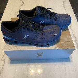 On Running Men's Navy and Black Athletic Shoes,Size:10